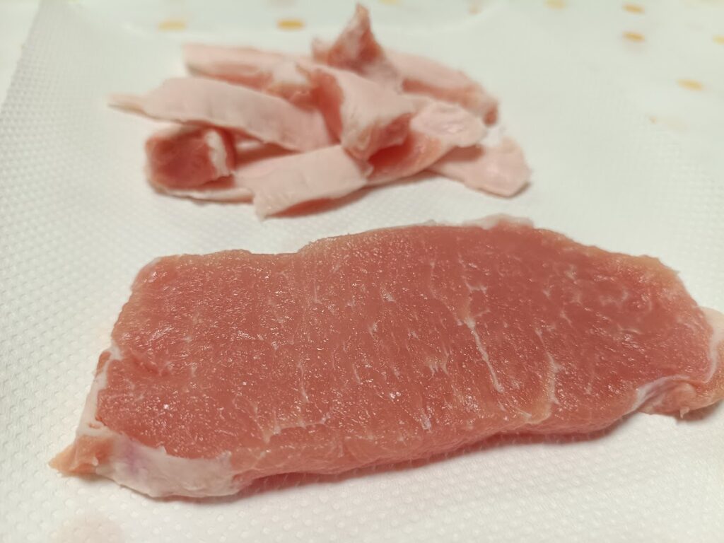 豚肉ロース　脂カット