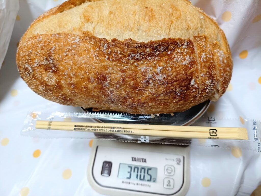 サワードウブレッド　実物大