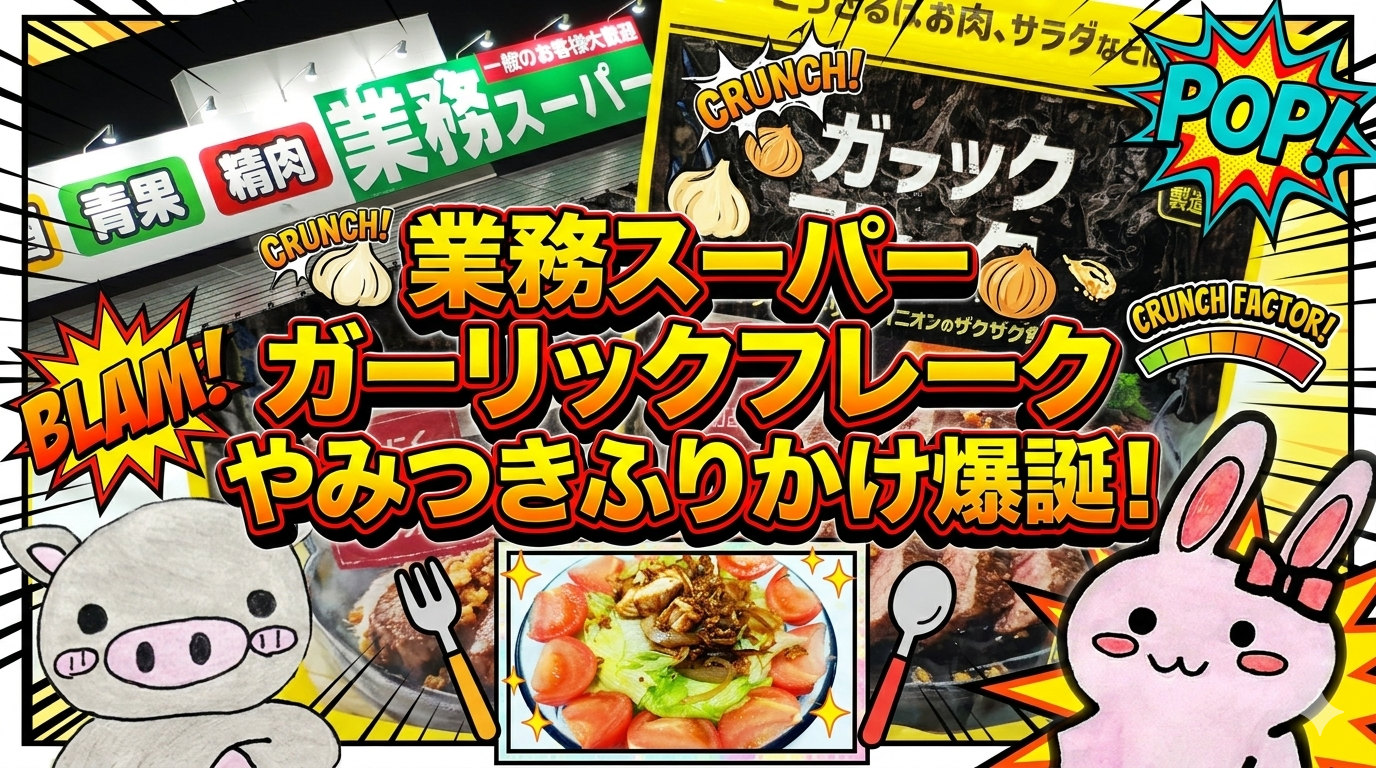 業務スーパーガーリックフレーク
