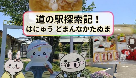 道の駅はにゅうとどまんなかたぬまを巡る旅アイキャッチ
