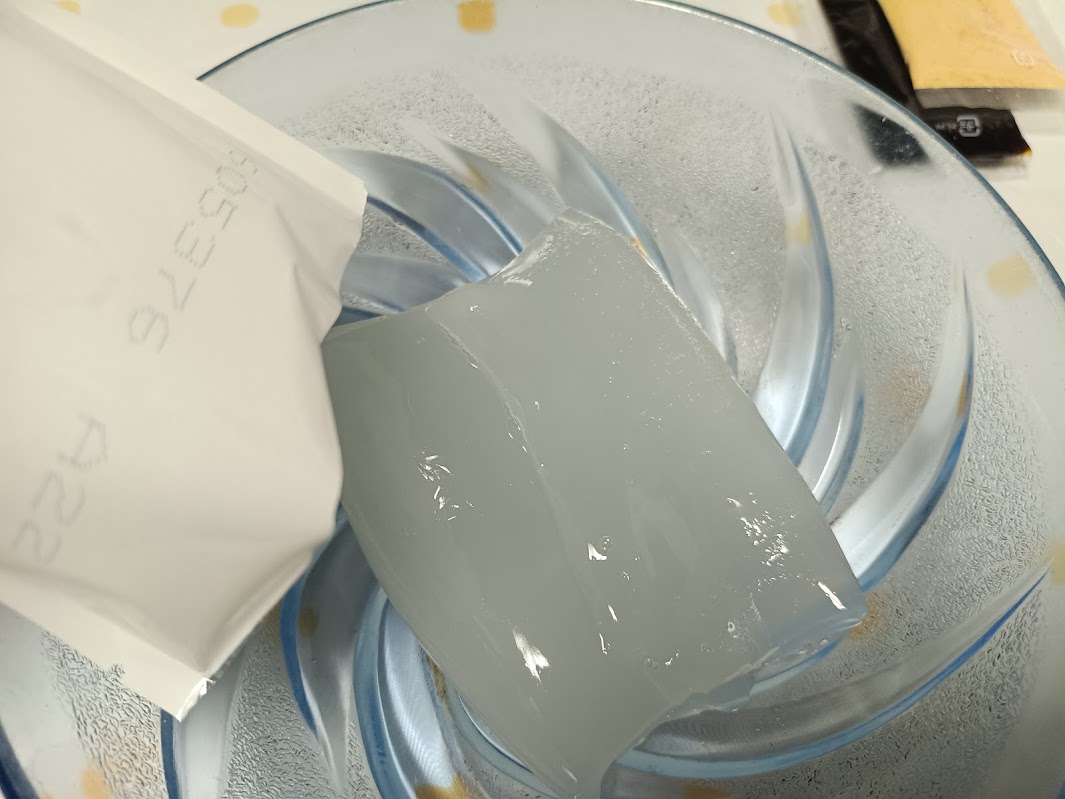 業務スーパー 寒天くずもち 器に出す 盛り付け