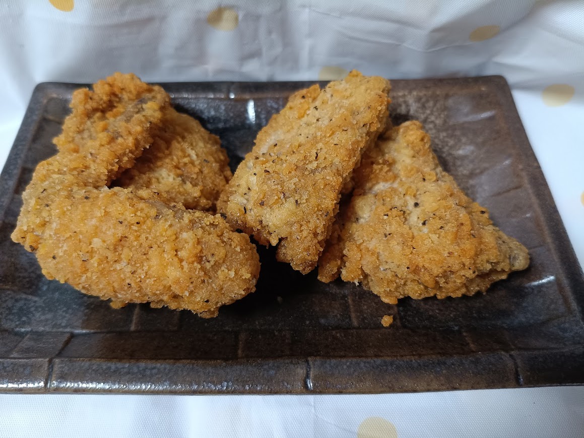 肉のハナマサ フライドチキン 電子レンジ調理後