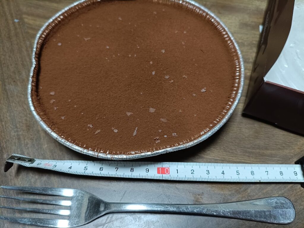 チョコケーキ　外寸
