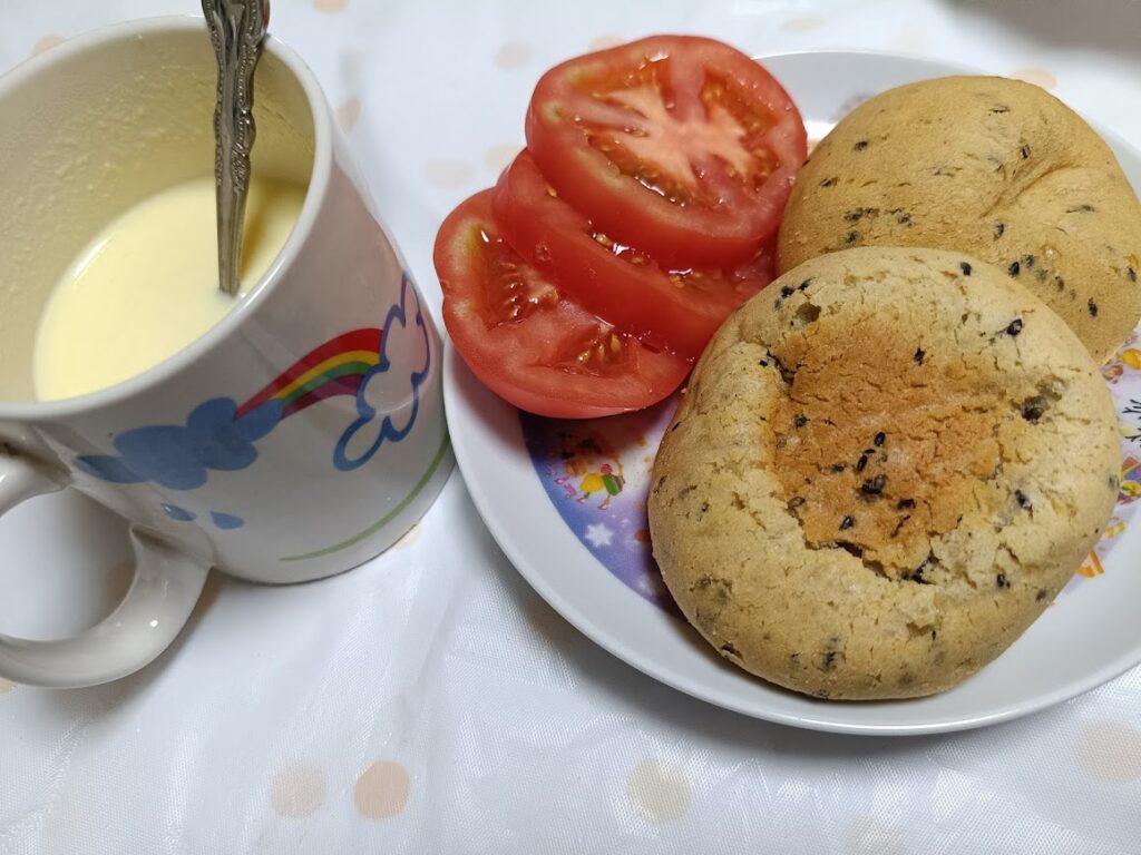コーンスープの食べ合わせ