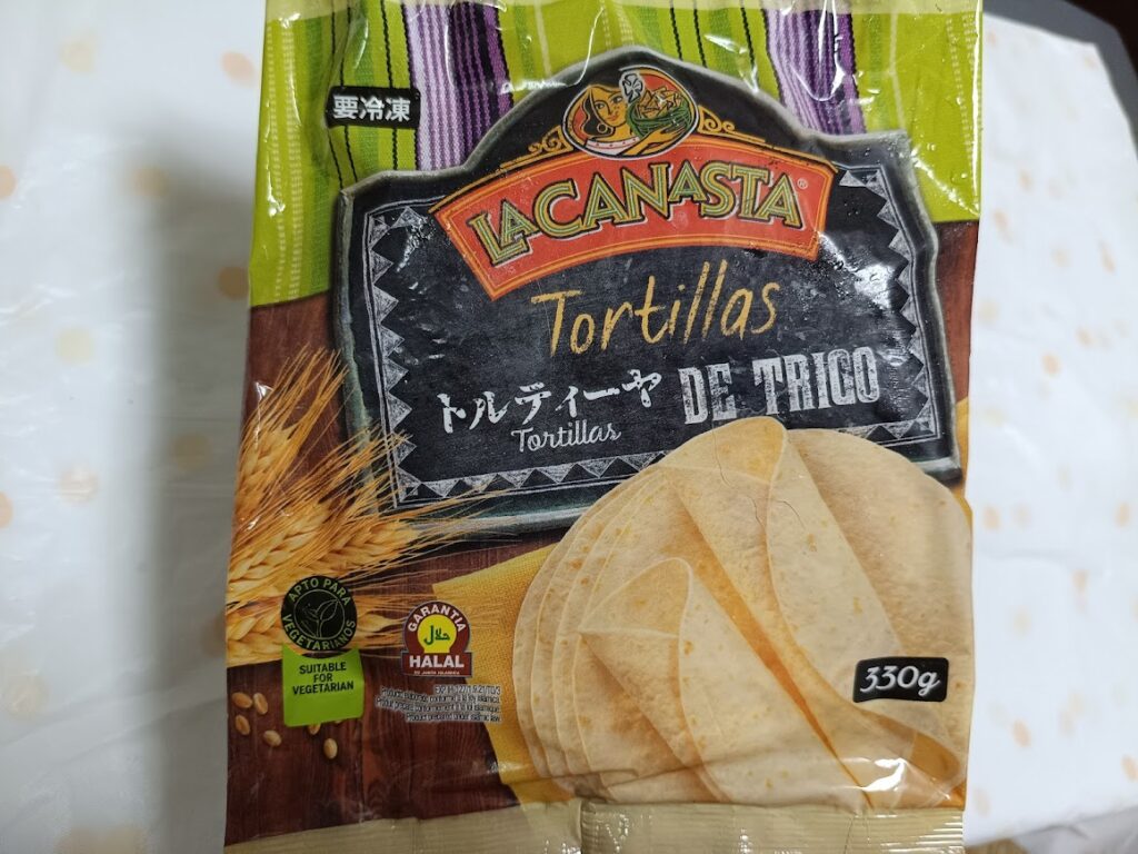 トルティーヤ　パッケージ表1