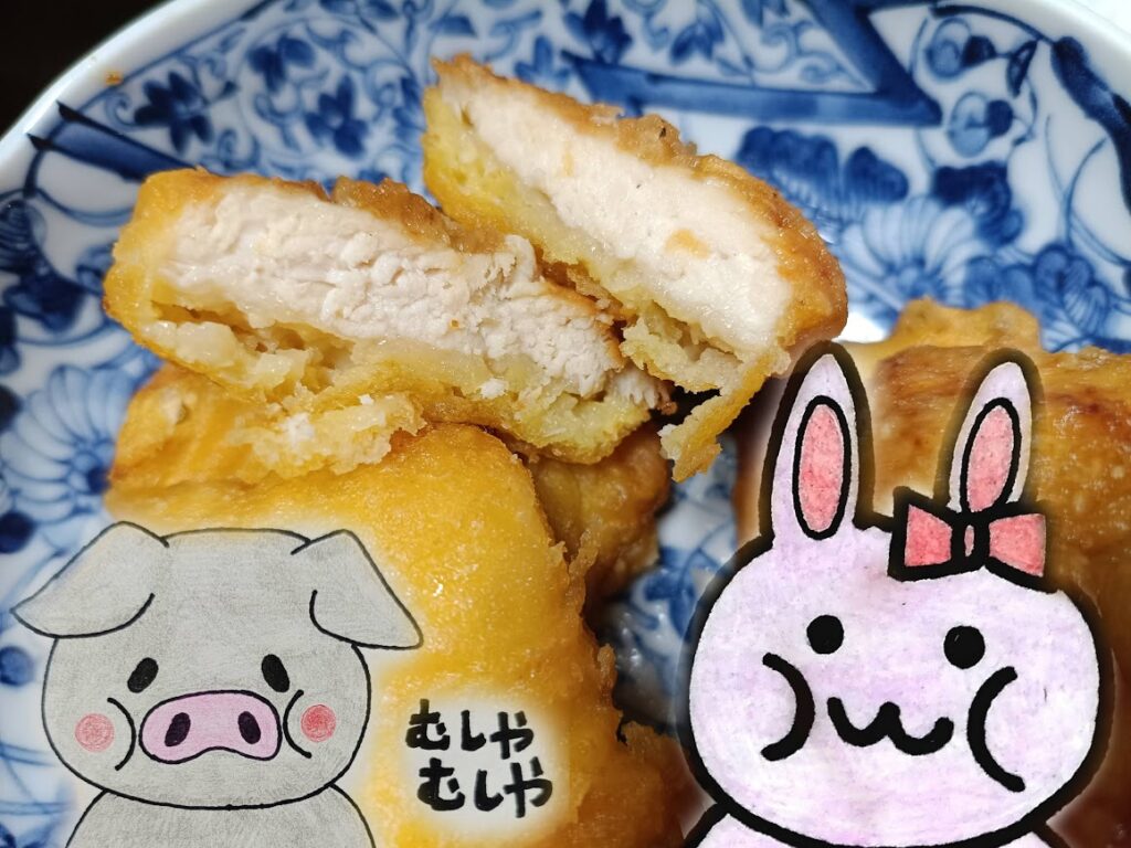 とり天実食！