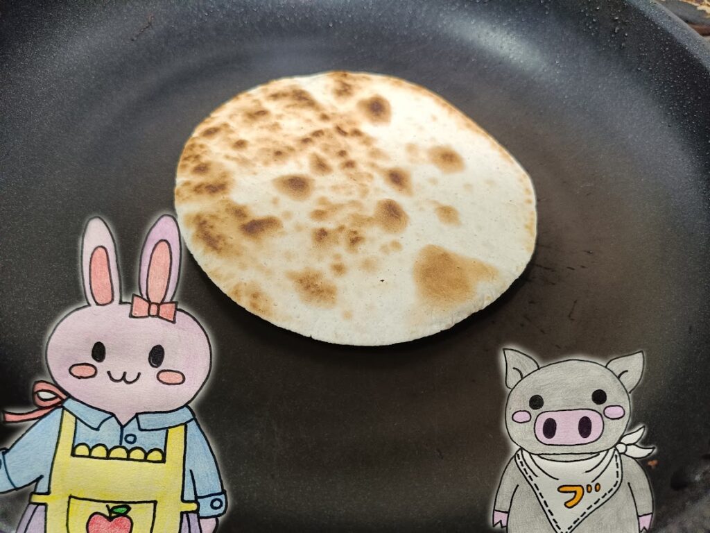 フライパンで焼く
