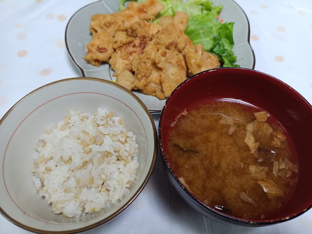 国産鶏むね味噌漬け実食3