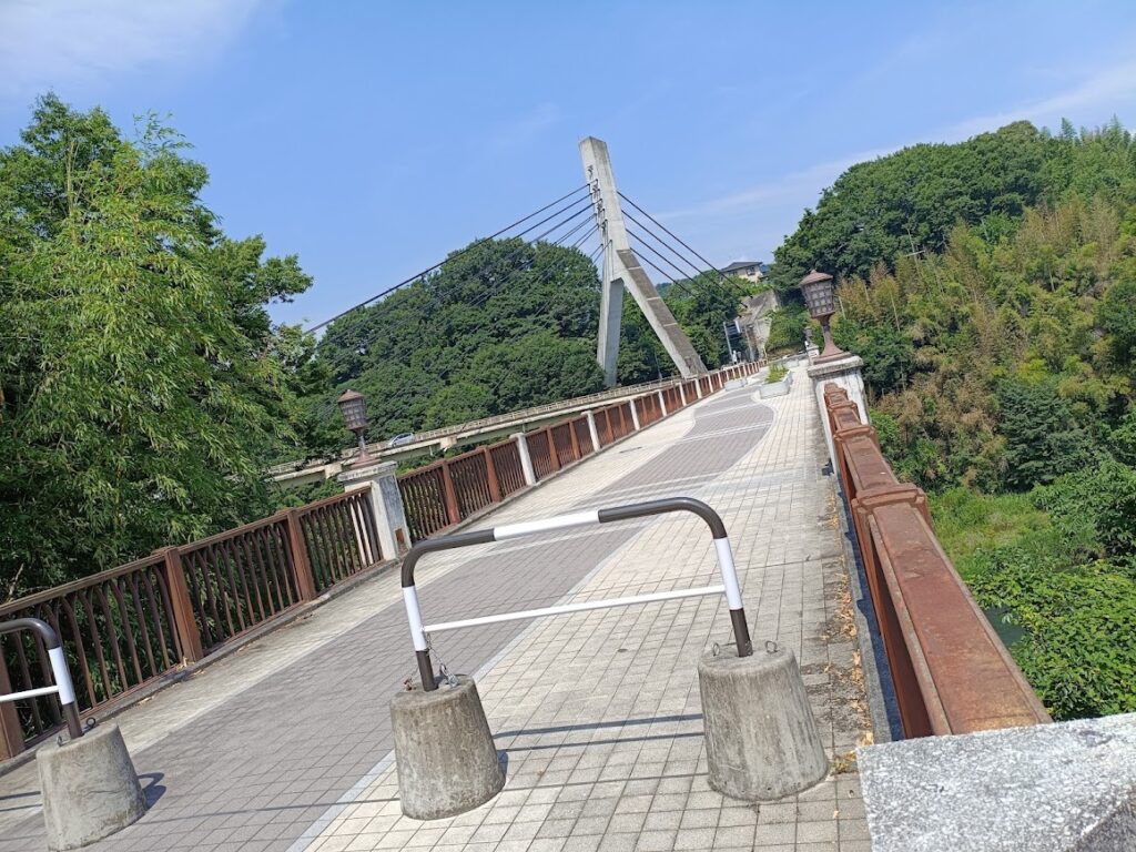 「あの花」旧秩父橋