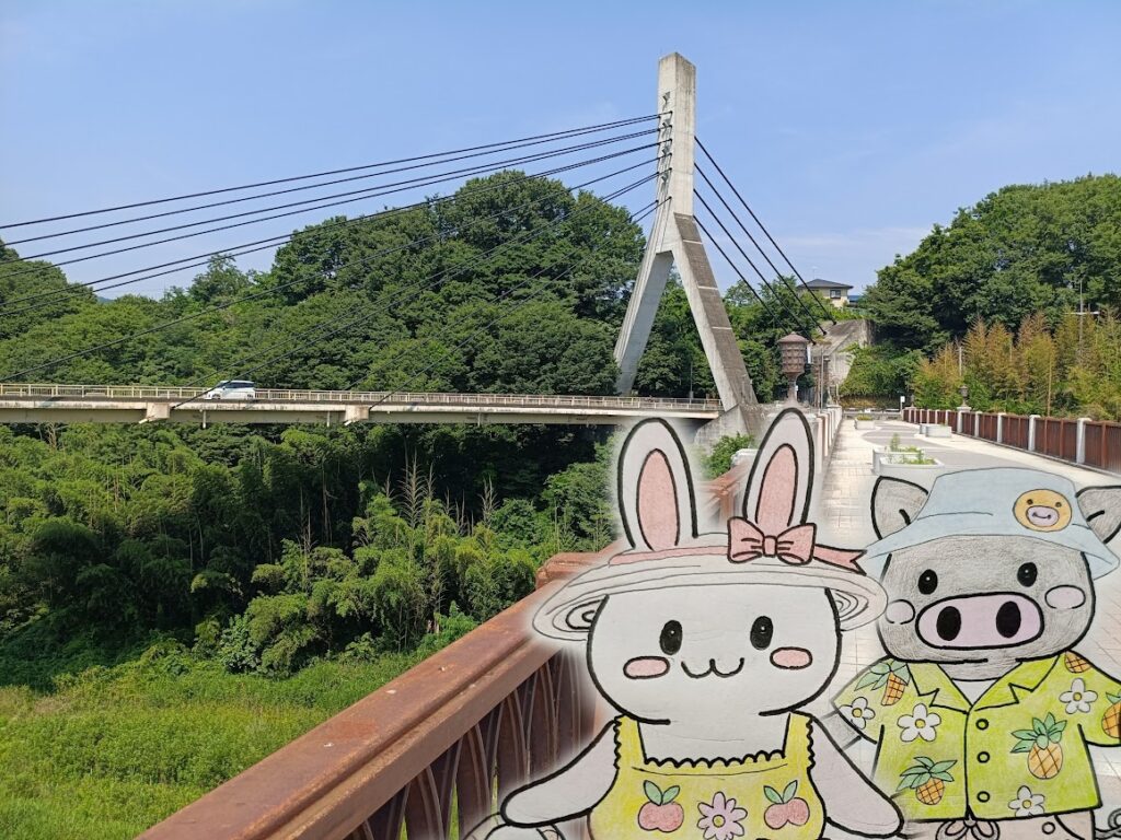 「あの花」旧秩父橋とうさとぶー