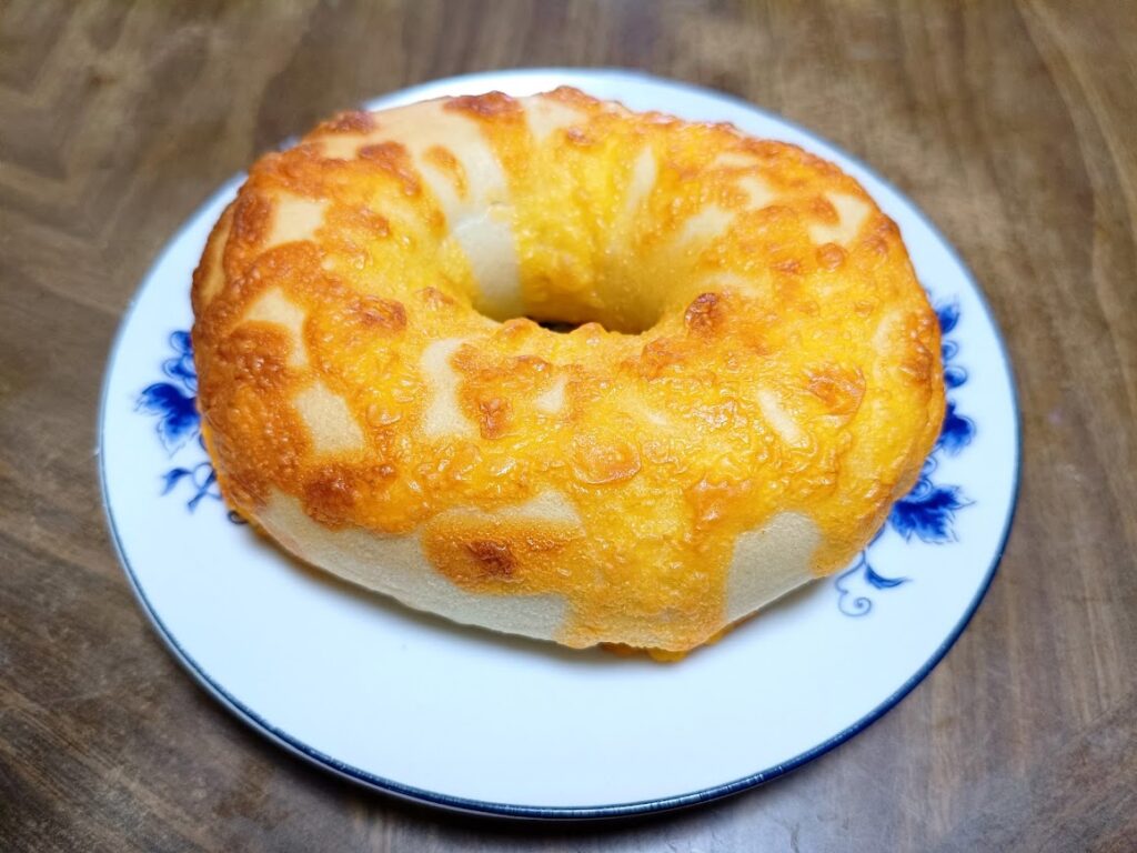 コストコ チーズベーグル1個の全体像
