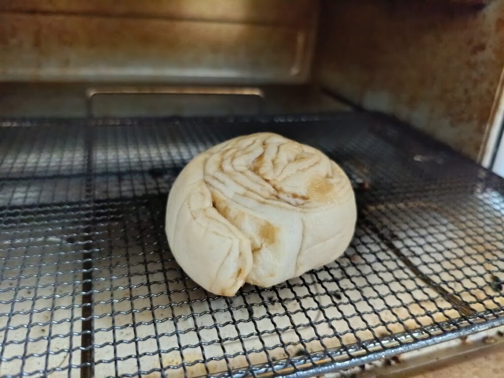 トーストしたキャラメルロール