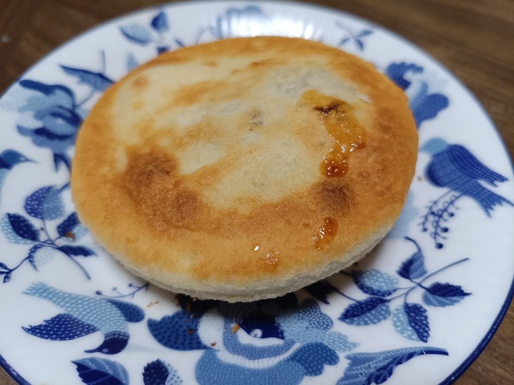 260℃2分で焼けたホットク(再挑戦・成功)