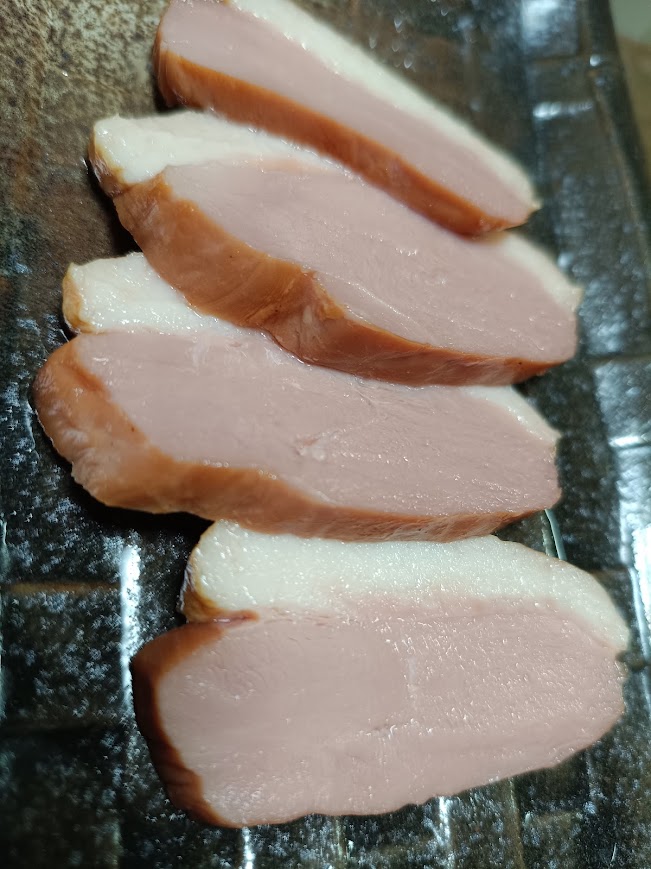 1cmほどに切った合鴨ロース4枚