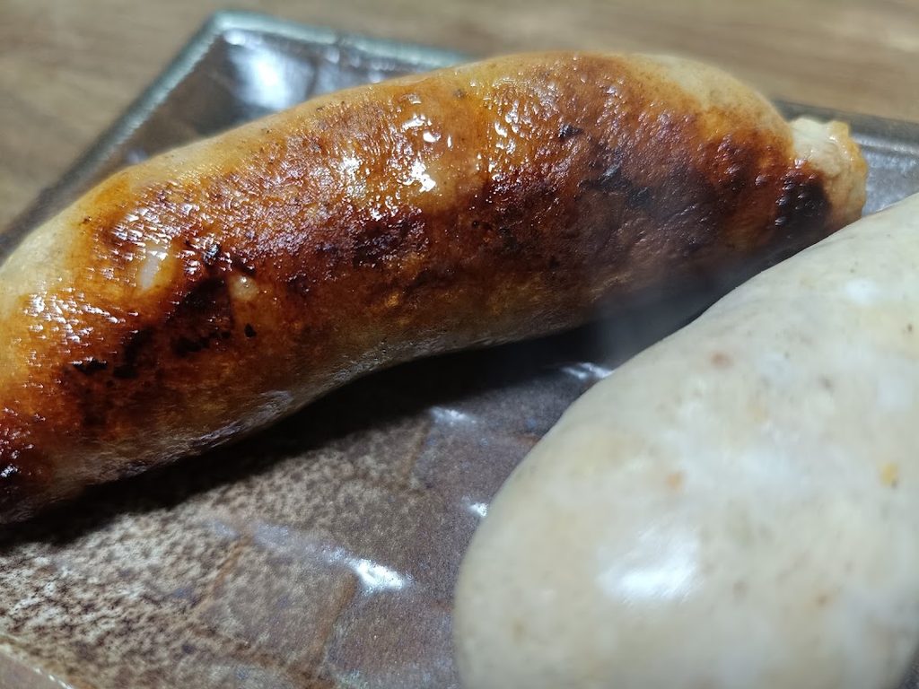 焼き色のついたフランク